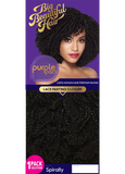 Outre Big Beautiful Hair Purple Pack Spirally with Lace Parting Closure