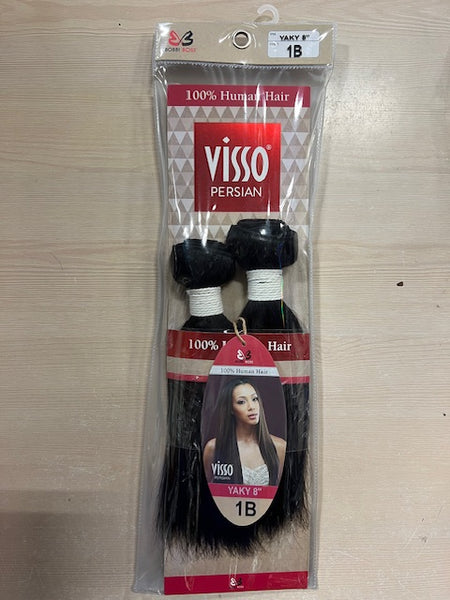 Bobbi Boss Visso Persian Yaky 8" 100% Human Hair