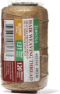 Donna 131 Yard 1 pc, Hair Weaving Thread Hair Extension Kit, Weaving Thread for Sewing Hair